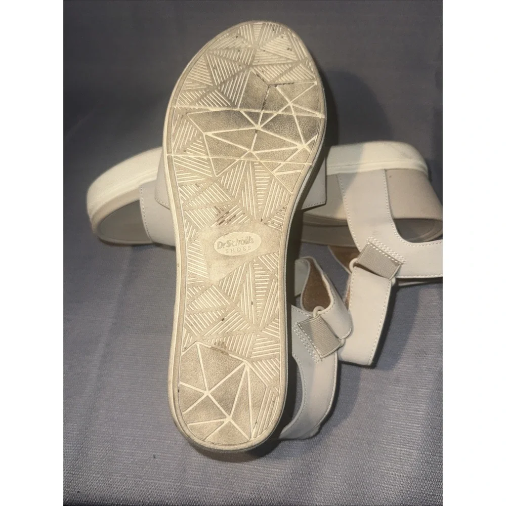 Dr. Scholls Women's SAMM Strappies Sandal Size 9.5 Tan Wedge‎ Heel